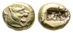 Kings of Lydia. Sardeis. Time of Alyattes to Kroisos 620-539 BC. Trite - Third Stater EL