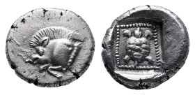 Dynasts of Lycia. Uncertain mint. Uncertain Dynast 490-430 BC. 1/3 Stater AR