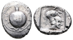 Pamphylia. Side  circa 490-400 BC. Stater AR