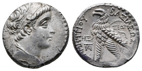 Seleukid Kingdom. Sidon mint. Demetrios II Nikator, 1st reign 146-138 BC. Tetradrachm AR
