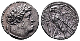 Phoenicia. Tyre circa 126 BC-AD 65. Year LK (120) = 7/6 BC. Shekel AR