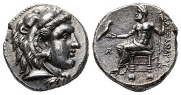 Ptolemaic Kingdom of Egypt. Arados. Ptolemy I Soter 305-282 BC. In the name and types of Alexander III of Macedon. Tetradrachm AR