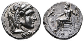Ptolemaic Kingdom of Egypt. Arados. Ptolemy I Soter 305-282 BC. In the name and types of Alexander III of Macedon. Tetradrachm AR