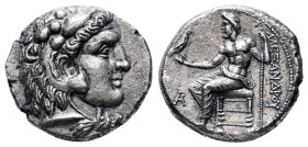 Ptolemaic Kingdom of Egypt. Arados. Ptolemy I Soter 305-282 BC. In the name and types of Alexander III of Macedon. Tetradrachm AR