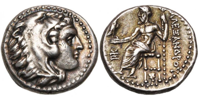ROYAUME DE MACEDOINE, Alexandre III le Grand (336-323), AR drachme, 334-323 av. ...