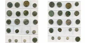 lot de 20 bronzes, dont Ionie, Ephèse, Elagabal, R/ Niké; Gallien, R/ Artémis chasseresse; Carie, Alabanda, Claude, R/ Apollon Kissios, très rare (deu...