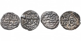 GOLDEN HORDE (JUJID), Qulna Khan (AD 1359-1360/AH 760-761) lot of 2 silver dirhams: Beled Gulistan, AH 760; Saray al-Jadida, AH 760. Rare. Album 2032....