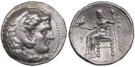 Macedonian Kingdom (Babylon) AR Tetradrachm c. 324-323 BC – Alexander III the Great (336-323 BC)
16.88g. 28mm. XF/VF. Some mint luster. Possible life...