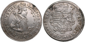 Austria, Holy Roman Empire, County of Tyrol (Hall) 1 Thaler 1626 – Leopold V as Archduke (1626-1632)
28.84g. AU/UNC. Beautiful large silver thaler wi...
