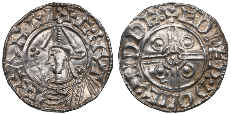 England (London) AR Penny ND (c.1023-1029) - Cnut (1016-1035)
1.03g. UNC/UNC. P...