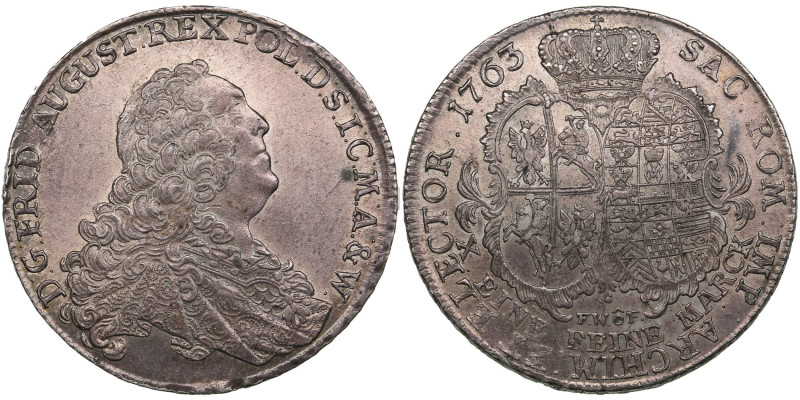 Germany (Poland), Electorate of Saxony, Albertinian Line (Dresden) Taler 1763 - ...