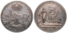 Germany (Free City of Frankfurt) Silver Medal 1763 - Peace of Hubertusburg
29.15g. 45mm. AU/UNC. Medalier: Johann Leonhard Oexlein (signature on reve...