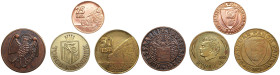 Estonia group of Souvenir tokens (coins) (4)
Various condition. Torgu Kuningriik, Panga Pank, I.P.E.V.Rare.