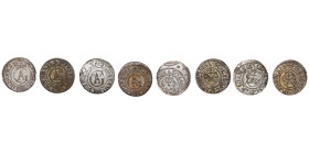 City of Riga under Swedish rule, BI Schilling / Solidus - Gustav II Adolf (1611-1632) (4)
Various condition. Dated (16)28; (16)33 (2); (16)34. Haljak...
