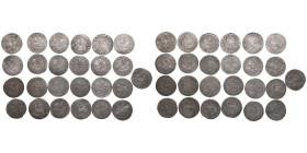 Lithuania, Grand Duchy (Vilnius) AR ½ Groat / Półgrosz (25)
Various condition. Various types. Alexander I Jagiellon (1492-1506) (3) Sigismund I the O...