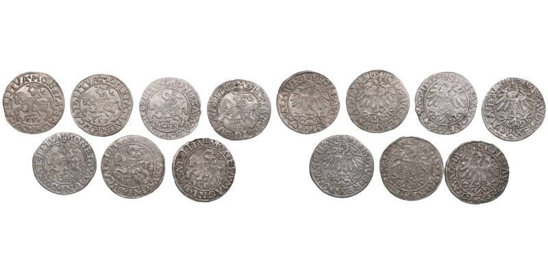 Lithuania, Grand Duchy (Vilnius) AR ½ Groat / Półgrosz – Sigismund II Augustus (...