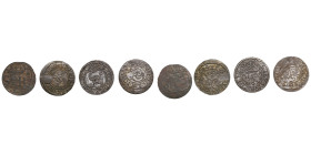 Polish-Lithuanian Commonwealth BI Schilling / Solidus - Sigismund III Vasa (1587-1632) (4)
Various condition. Kraków DM (1601-1623). Vilnius dated (1...