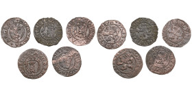 Duchy of Courland and Semigallia (Mitau) BI Schilling (5) - Gotthard Kettler (1561-1587)
Various condition. Sold as is, no returns. Dated (15)75 (1);...