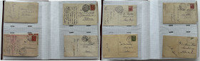 Mostly Collection of postcards - Estonia, Various places of cancellation from Kaagvere to Küüdu (1 album)
Sold as is, no return. Additional photos ar...