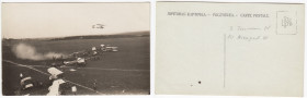 Russian Empire Photocard – Early Aviation Meet with Biplanes and Spectators, ca. 1910s
Sold as seen. Rare.