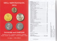 SIEGs MONTKATALOG 2014, Danmark med Omrader, 2013
Sieg's Forlag ApS, 2013, 432 pages.