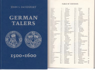 German Talers 1500-1600, 1979
John S. Davenport, Frankfurt am Main, Germany 1979, 422 pages.
