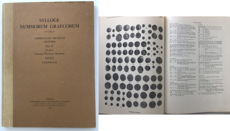 Sylloge Nummorum Graecorum, Vol V, Ashmolean Museum Oxforf Part II: Italy-Lucani...