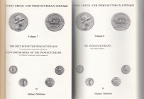 Indo-Greek and Indo-Scythian Coinage, Vol 7-9, 1976
Michael Mitchiner, London 1976, pages 581-924.