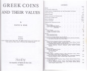 Greek Coins and Their Value, Vol I - Europe, 1978
David R. Sear, London 1978, 317 pages.