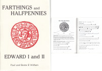 Farthings and Halfpennies - Edward I and II, 2001
Paul & Bente R Withers, Galata 2001, 60 pages.