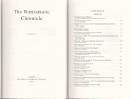 The Numismatic Chronicle, Vol 173, 2013
Royal Numismatic Society, London 2013, 572 pages + plates.