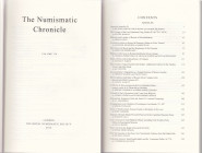 The Numismatic Chronicle, Vol 174, 2014
Royal Numismatic Society, London 2014, 403 pages + plates.