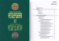 Coins and Bars of Lithuania 1236-2012, Vol II, 2013
E. Ivanauskas, Kaunas 2013, pages 600-1043.