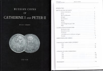 Russian Coins of Catherine I and Peter II 1725-1730, 2001
M.E. Diakov, Moscow 2001, 131 pages.