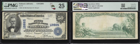 Oakland, California. $50 1902 Plain Back. Fr. 685. First NB. Charter #12665. PMG Very Fine 25.