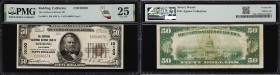 Redding, California. $50 1929 Ty. 1. Fr. 1803-1. Northern California NB. Charter #10100. PMG Very Fine 25.