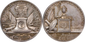 1781 Battle of Doggersbank Medal. Betts-587. Silver. MS-63 (PCGS).