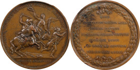 "1781" (post-1789) John Eager Howard at Cowpens Medal. Original. Paris Mint. Betts-595, Adams-Bentley 12. Bronze. AU Details--Scratch (PCGS).