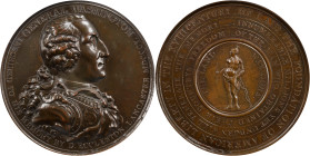 1805 Eccleston Medal. Musante GW-88, Baker-85. Copper, Bronzed. MS-63 BN (PCGS).