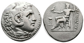 Kings of Macedon, Alexander III 'the Great', 336-323 BC. Silver Tetradrachm (30 mm, 15.90 g.), Pella, struck under Philip V after circa 180 BC. Head o...