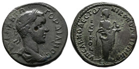 Nikopolis ad Istrum, Moesia Inferior. Gordian III, AD 238-244. Magistrate Modestus. Bronze (26.3 mm, 12.39 g.). AYT K M ANTΩ ΓOΡΔIANOC, laureate, drap...