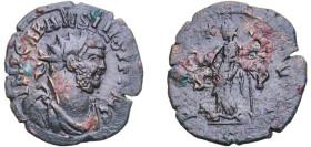 Rome Britannic Empire 286 - 287 BI Antoninianus - Carausius (PAX AVG) Billon Londinium Mint 3g VF RIC V.2 883