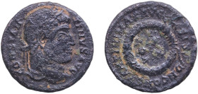 Rome Roman Empire 320 - 321 εSIS AE Follis - Constantinus I (VOT XX DN CONSTANTINI MAX AVG) Bronze Siscia Mint 2.71g VF RIC VII 159 OCRE ric.7.sis.159...