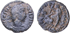 Rome Roman Empire 351 - 355 AE Nummus - Constantius II (FEL TEMP REPARATIO) Bronze 1.92g VF