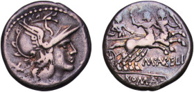 Rome Roman Republic (ancient) 139 BC AR Denarius (Aurelia: Marcus Aurelius Cotta; COTA / M•AVRELI) Silver Rome Mint 3.8g VF RRC 229/1 CRR 429 RSC 16 R...