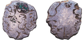 India (ancient) Mauryan Empire 4th - 3rd Centuries BC AR Karshapana Silver 1.75g VF GH 543