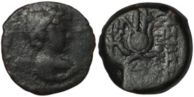 SELEUKID KINGS. Antiochos VII Euergetes (Sidetes), (138-129 BC). Antioch on the Orontes
AE Bronze (17mm, 5,44g)