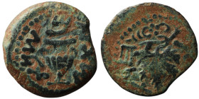 JUDAEA. Jewish War. (66-70 CE).
AE Prutah (18mm, 2,43g)