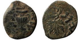 JUDAEA. Jewish War. (66-70 CE).
AE Prutah (18mm, 2,08g)