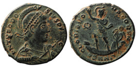 Theodosius I (AD 379-395). Nicomedia
AE Follis (22mm, 5,69g)